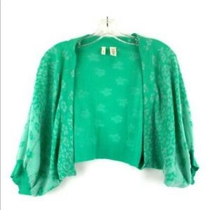 Mint green shrug sweater - Anthropologie
